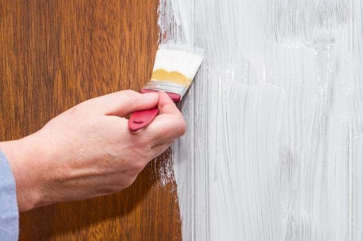 Refreshing Wood Paneling with Paint